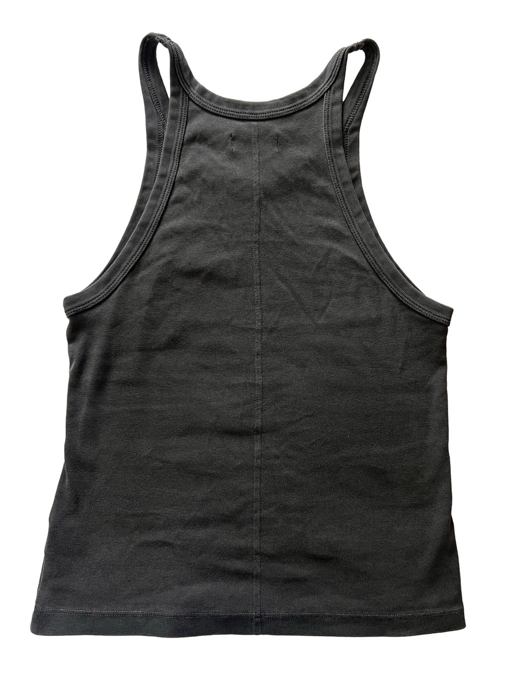 Rowan Pruitt Racerback Ribbed Tank Top - Size Large - Picture 6 of 9